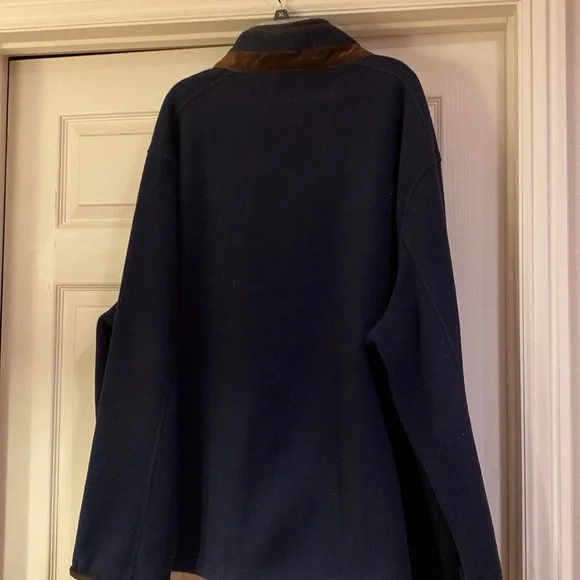 Polo Ralph Lauren Fleece Zip Up Jacket Sz 4XB Big.